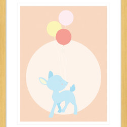 Faraway Friends Collection - Framed Wall Art (FAR01) - Kids Wall Decor
