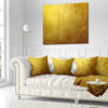 Gold Texture Abstract Throw Pillow, 16"x16"