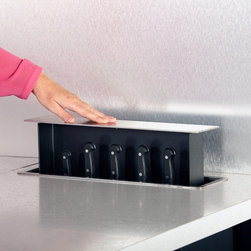 S-Box Concealed Storage System - Knife Storage