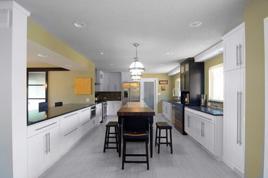 Example of a kitchen design in Other