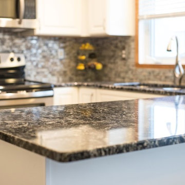 Boreal Black Granite tops