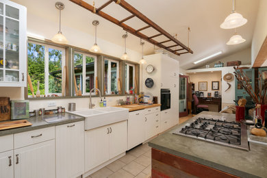 Inspiration for a cottage kitchen remodel in Seattle