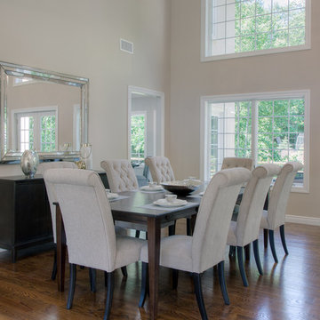 Glen Road Dining room Staging