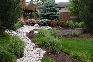 This is an example of a mid-sized traditional landscaping in Kansas City.