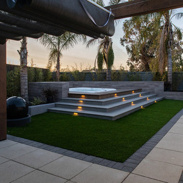 Stylish Backyard for a Modern Family
