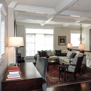 Barry Ave Family Room by kalHome