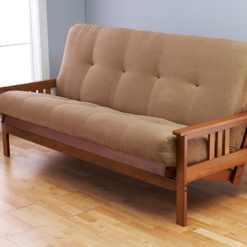 Monterey Frame with Suede Peat Mattress