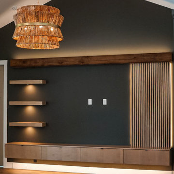 Custom Accent TV Wall