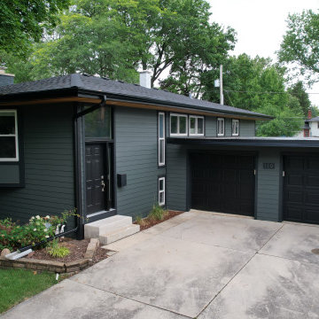 Iron Gray James Hardie Siding Project, Naperville, IL