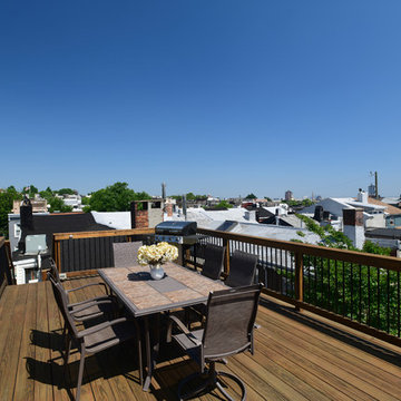 Hardwood Rooftop Deck in Fells Point