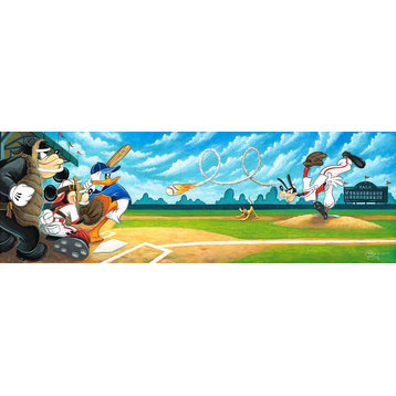 Disney Fine Art Swing for the Fences by Tim Rogerson, Rolled