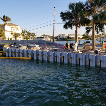 600 feet of seawall