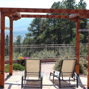 Denver Southwestern Wooden Pergola