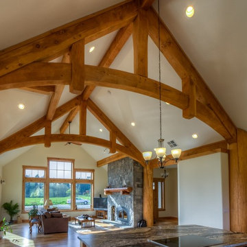 La Center Timber Framing Dream Home