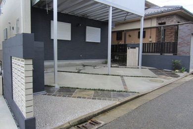 他の地域にあるモダンスタイルのおしゃれな住まいの写真