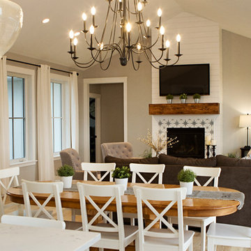 The Vaulted Family Room