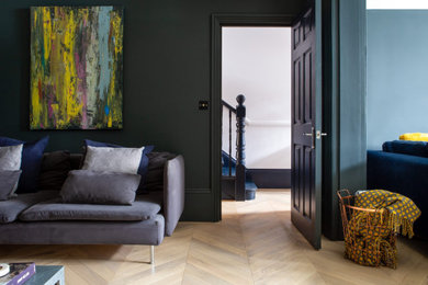 Réalisation d'un salon marin.