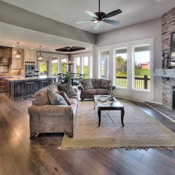 Stone Canyon subdivision in Blue Springs, MO
