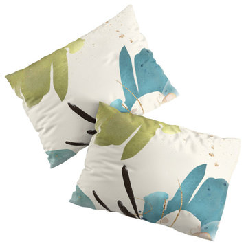 Deny Designs Sheila Wenzel-Ganny The Bouquet Abstract Shams, Set of 2, Standard
