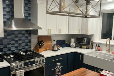 Minimalist kitchen photo in Baltimore
