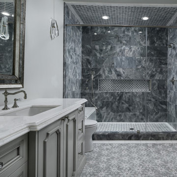 Mosaic Guest Bathroom Tile