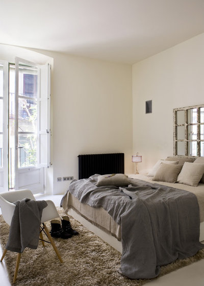 Casas Houzz: Un piso moderno y cálido en el barrio Gótico de Barcelona