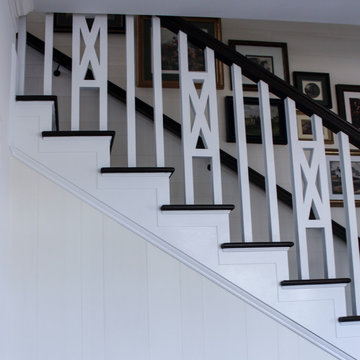 Project #32 | Cross Buck Farmhouse Stair