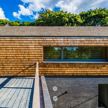 The Hen House - External shingle cladding