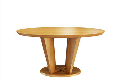 Modern Oval Table Rendering