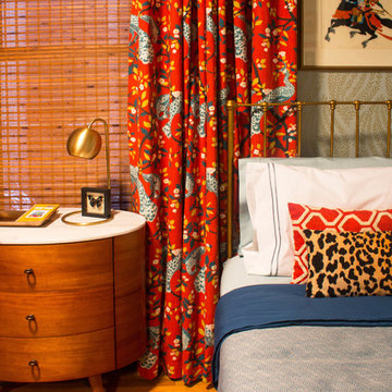 Boldly Layered Color and Texture Enliven a Harlem Apartment