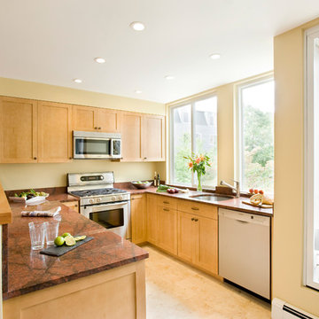 Cambridge Townhouse Kitchen Renovation View #1
