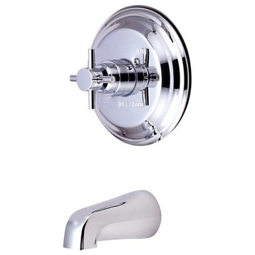 Kingston Brass Tub Only Faucet, Polished Chrome