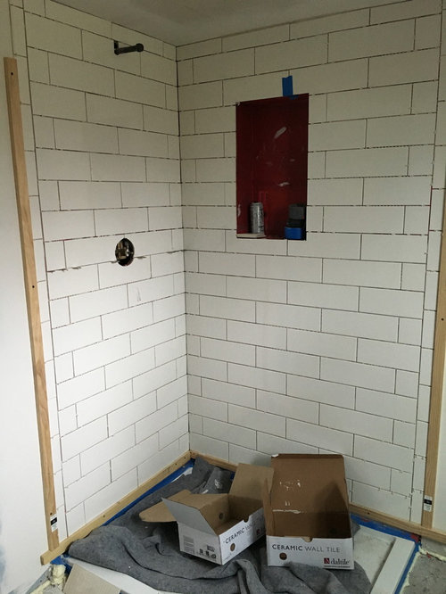 Help! Bad Tile Job Am I Too Picky or Is He Just Sloppy?