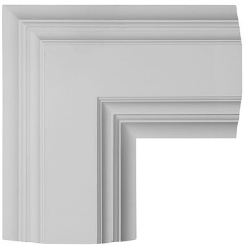 14"W x 4"P x 14"L Inner Corner for 8" Deluxe Coffered Ceiling