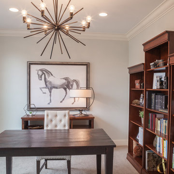 Dramatic Home Office