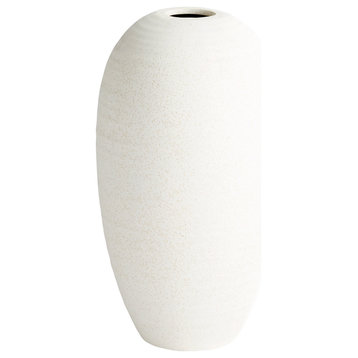 Cyan Medium Perennial Vase 11201, White