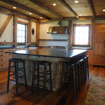 Country kitchen with Roger S. Wright Furniture