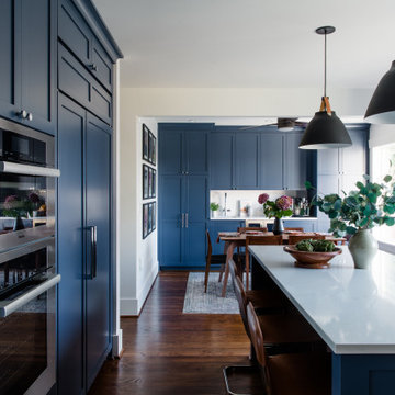 Coastal Blues Kitchen Renovation