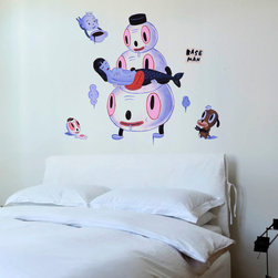 Happy Idiot - Gary Baseman - Wall Decals