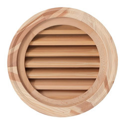 Full-Round Louver Vents - Registers Grilles And Vents