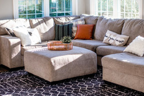 Living Room Double Hung Bright Space