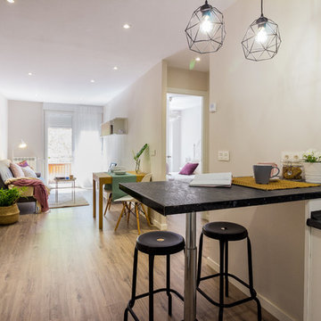 Reforma integral e Interiorismo de apartamento urbano en Santander