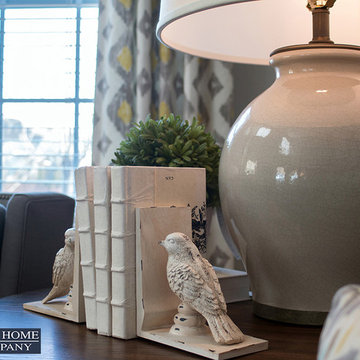Great Room - Gray & Yellow