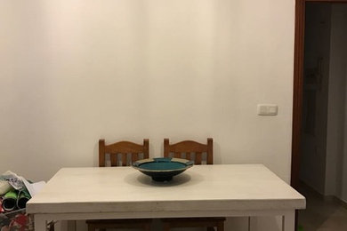 mesa de comedor blanca