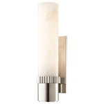 Hudson Valley Lighting - Hudson Valley Lighting 1260-PN Argon 1-Light LED Wall Sconce - Mounting Direction: Up  AssemblArgon 1-Light LED Wa Polished NickelUL: Suitable for damp locations Energy Star Qualified: n/a ADA Certified: YES  *Number of Lights: 1-*Wattage:7w LED E26 Medium bulb(s) *Bulb Included:Yes *Bulb Type:LED E26 Medium *Finish Type:Polished Nickel