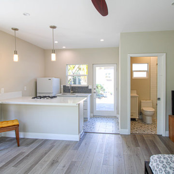 Kitchen & Bathroom from Loft area