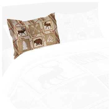 Laural Home Country Cabin Standard Pillow Sham