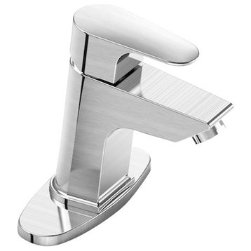 Ssv-222 Parmir Single Handle Single Hole Vanity Faucet With Cover Plate