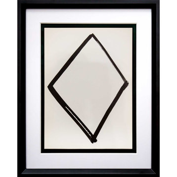 Ellsworth KELLY Lithograph ORIGINAL Diamond Form 1964 LIMITED Ed. w/Custom Frame