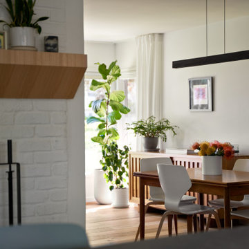 Modern Command Center Kitchen Remodel